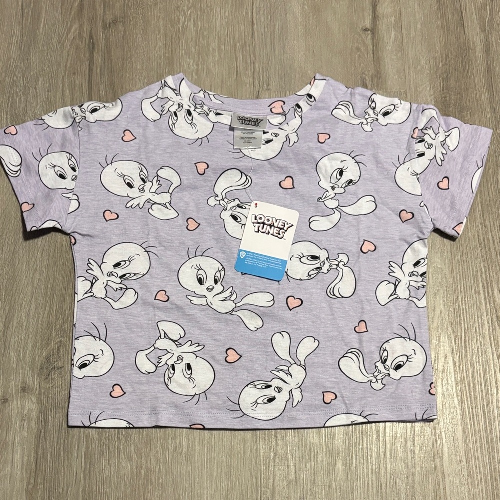 Warner Bros. Looney Tunes Lilac Tweety Tee